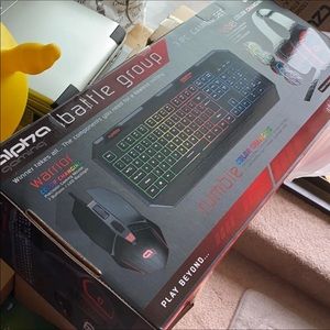 Tzumi alpha gaming battle group 3-PC set